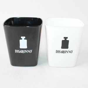 DISARONNO GLASSES 1 Black and 1 White Square Shape